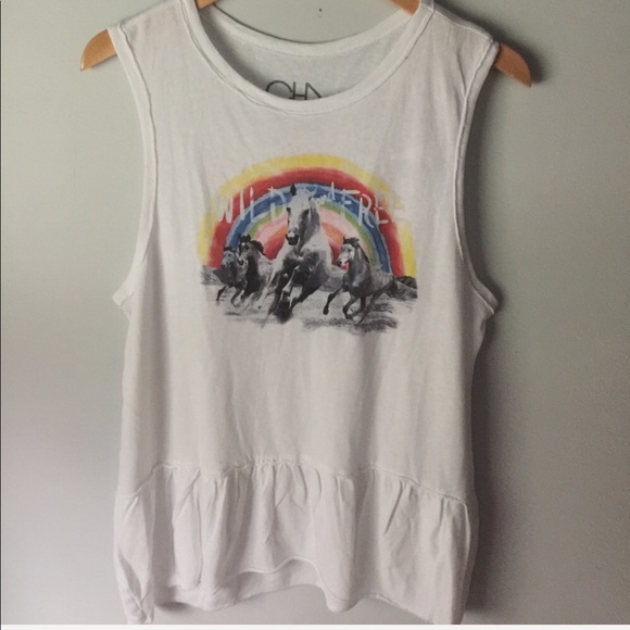 SOLD CHASER Wild and Free Tank Top - Picture 2 of 7